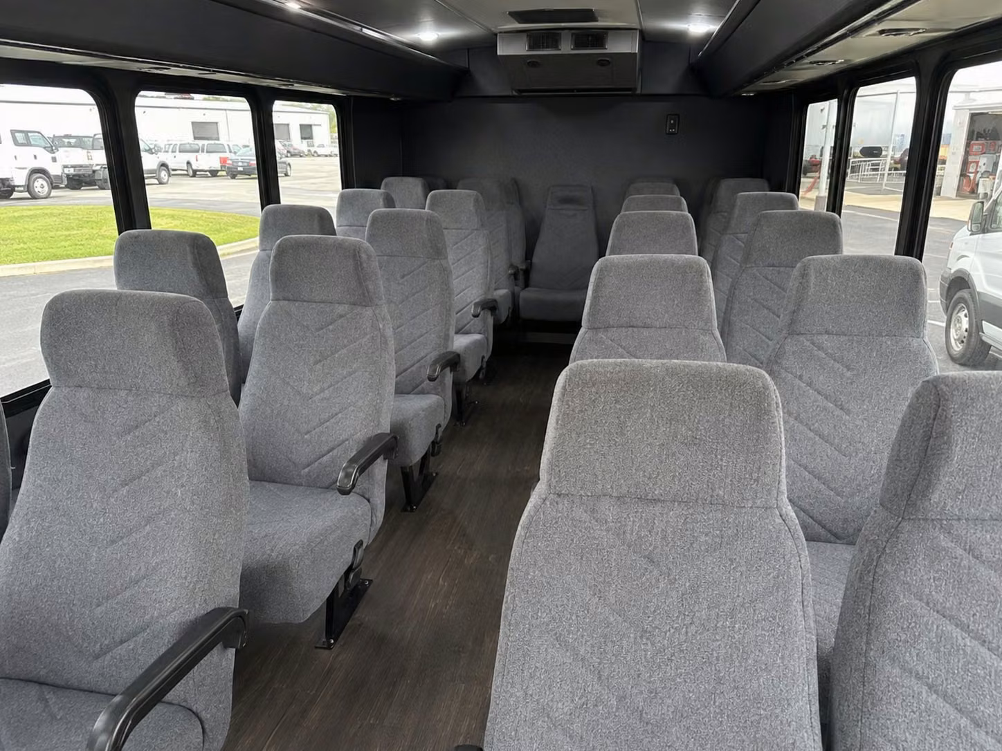 20 passenger minibus interior