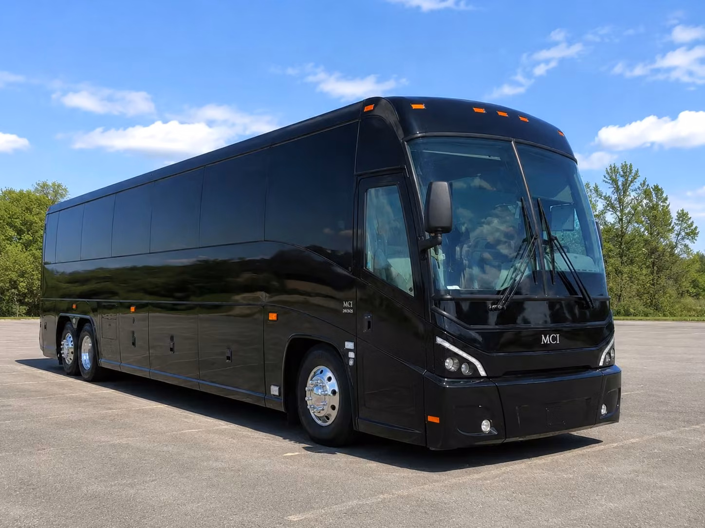 56 passenger charter bus