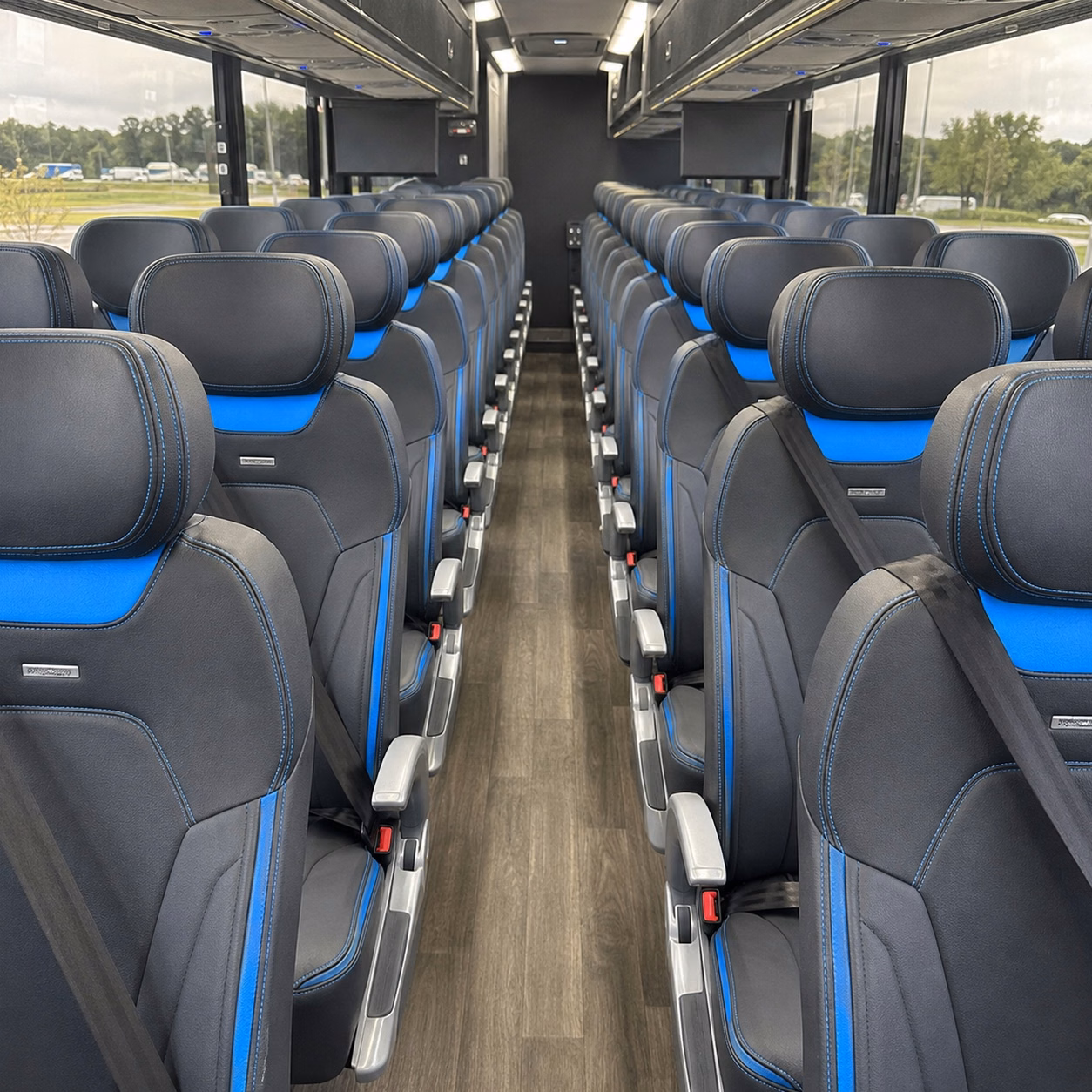 pueblo charter bus interior