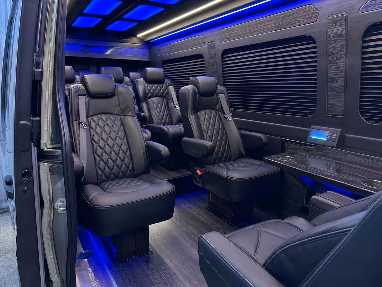 sprinter van transportation for groups and events across pueblo