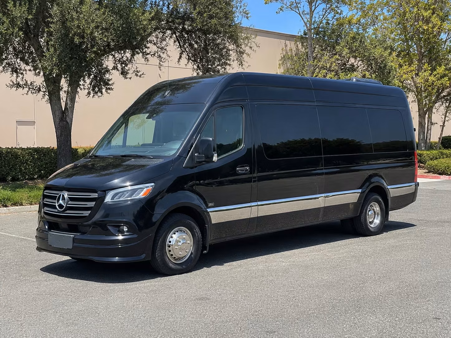 sprinter van with driver